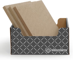 Hidden Scratch Cardboard Cat Scratch Box and Bed - Dark Grey Diamond