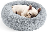 Suitable for indoor cat beds, a 20 inch soothing donut bed for kittens