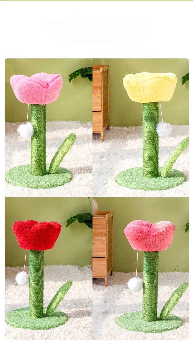 Cat scratch pole