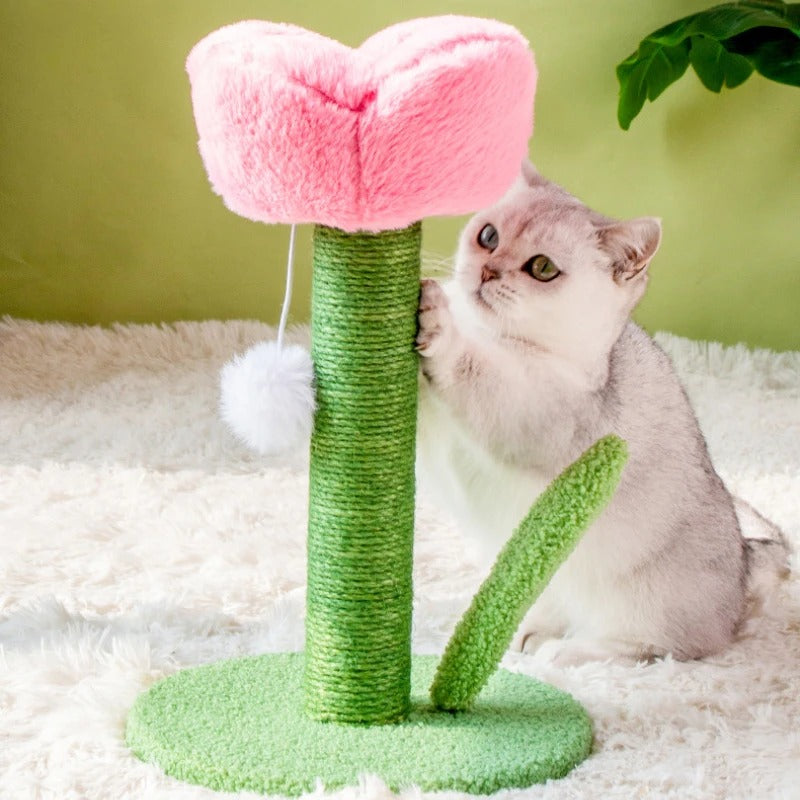 Cat scratch pole