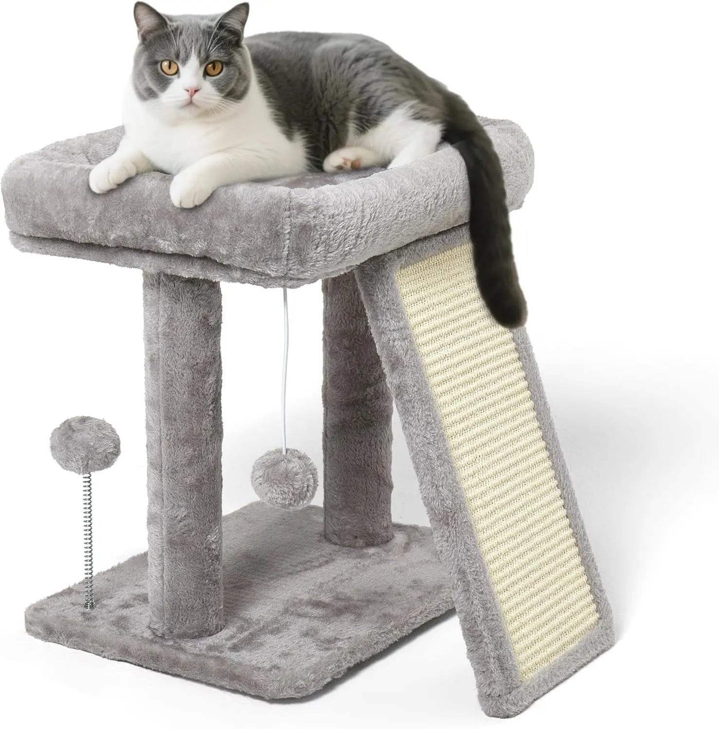 Cat climbing rack