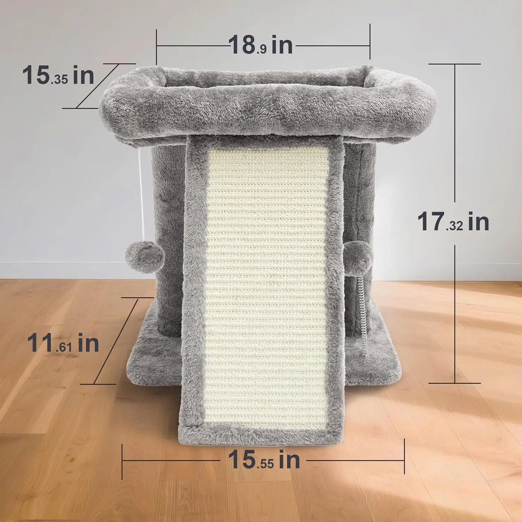 Cat climbing rack
