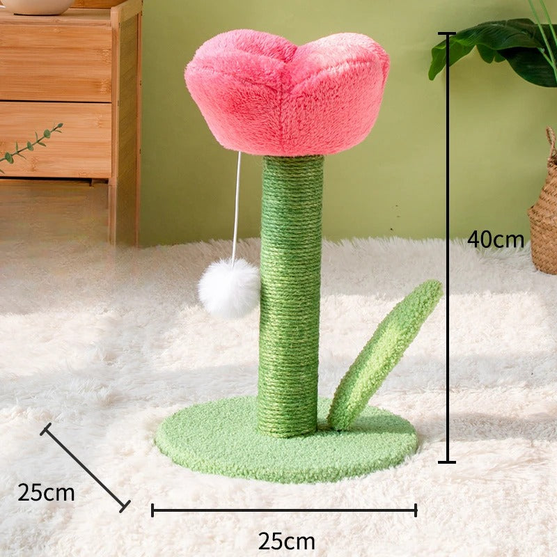 Cat scratch pole