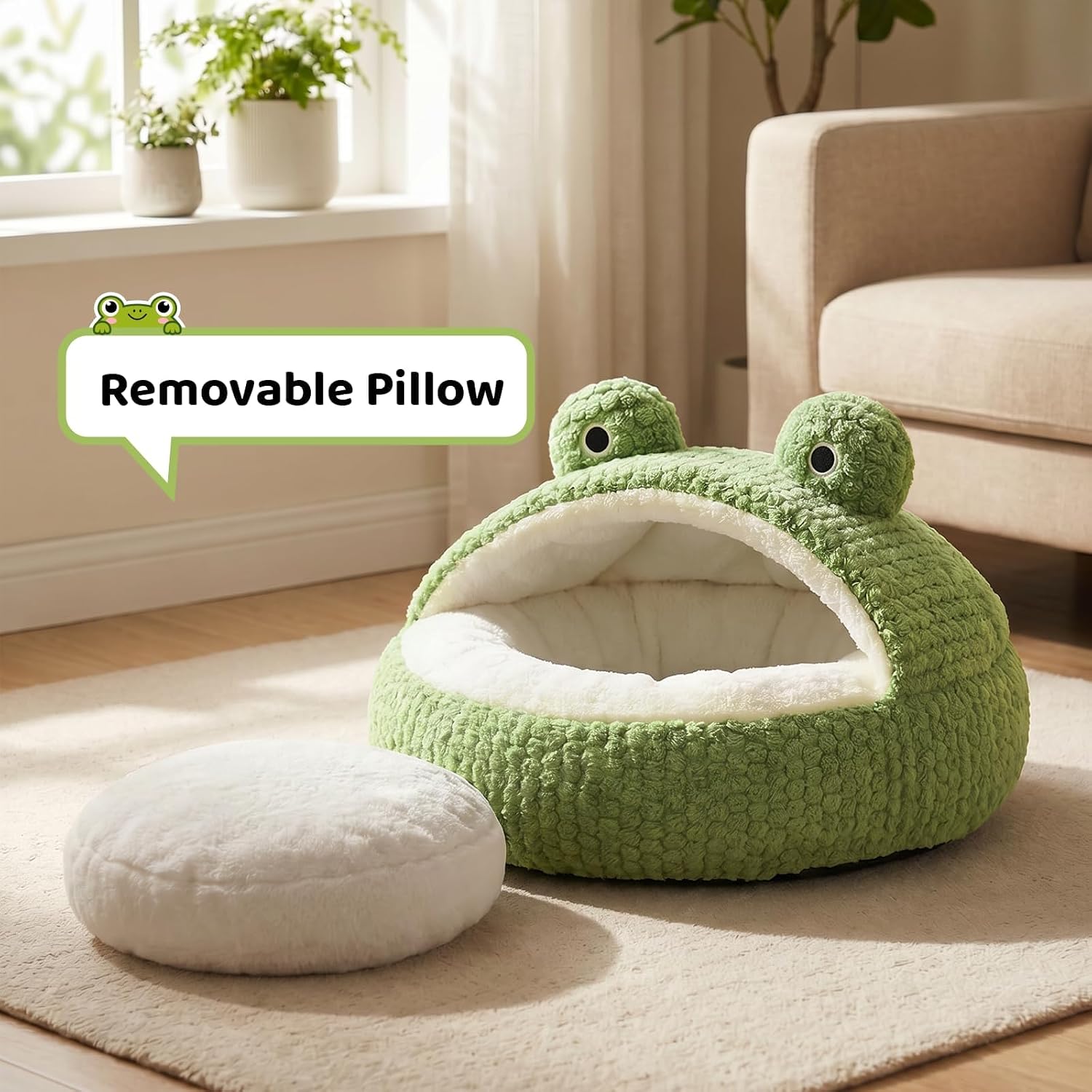 Cute cat bed, soft little bed, washable pet bed for cats