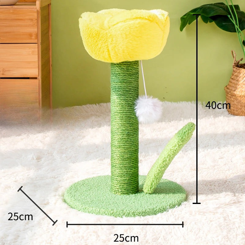 Cat scratch pole