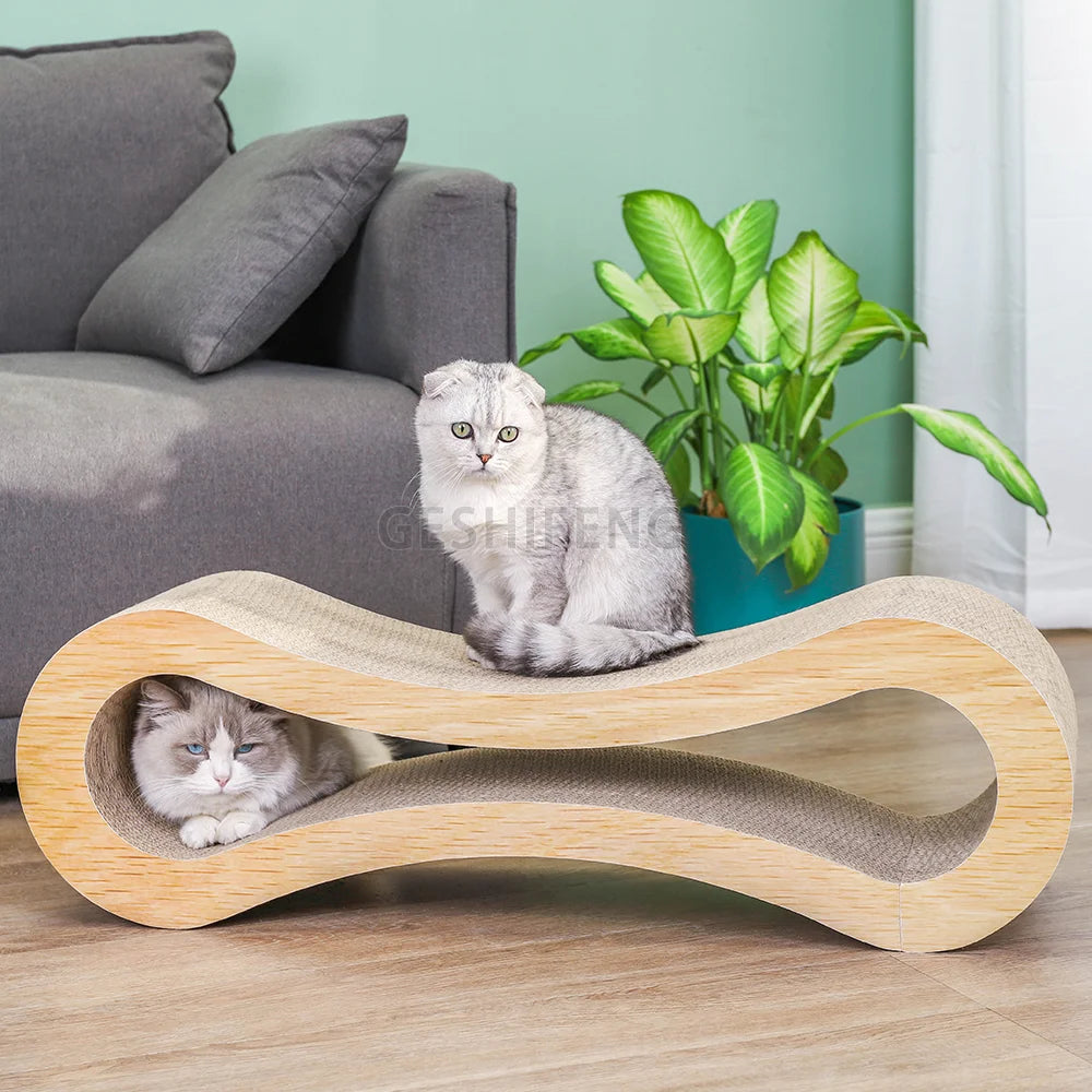 Cat scratch board, pet scratch board, durable and recyclable scratch board, cat toy