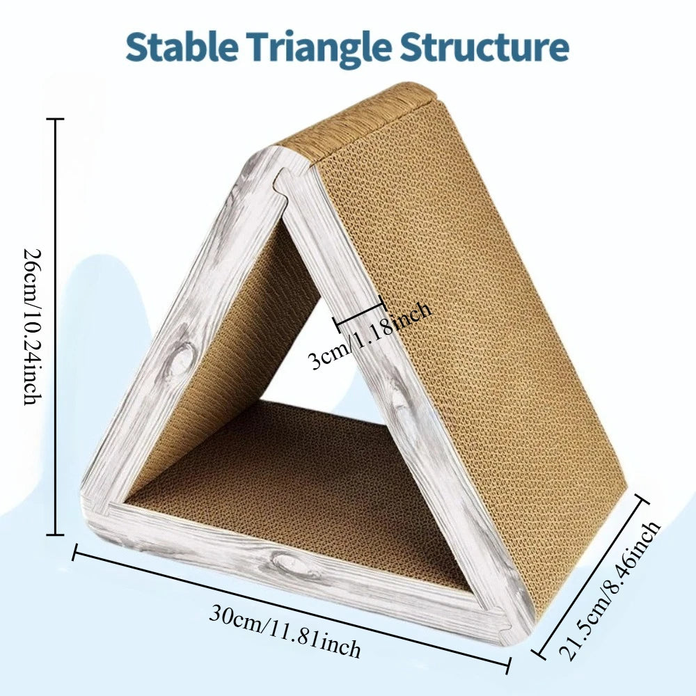 New vertical cat tower gripper triangle foldable gripper