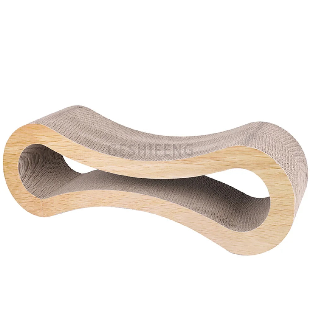 Cat scratch board, pet scratch board, durable and recyclable scratch board, cat toy