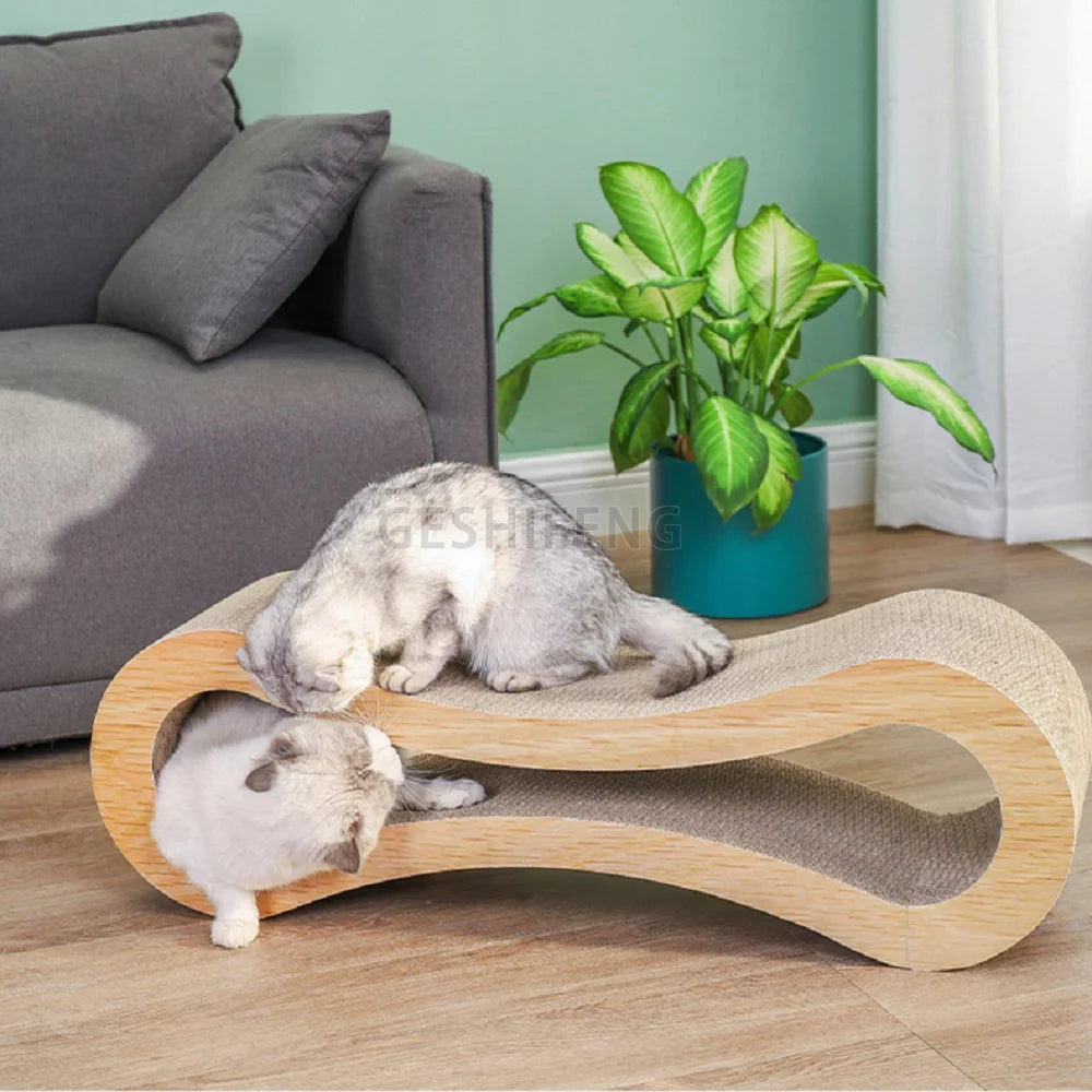 Cat scratch board, pet scratch board, durable and recyclable scratch board, cat toy