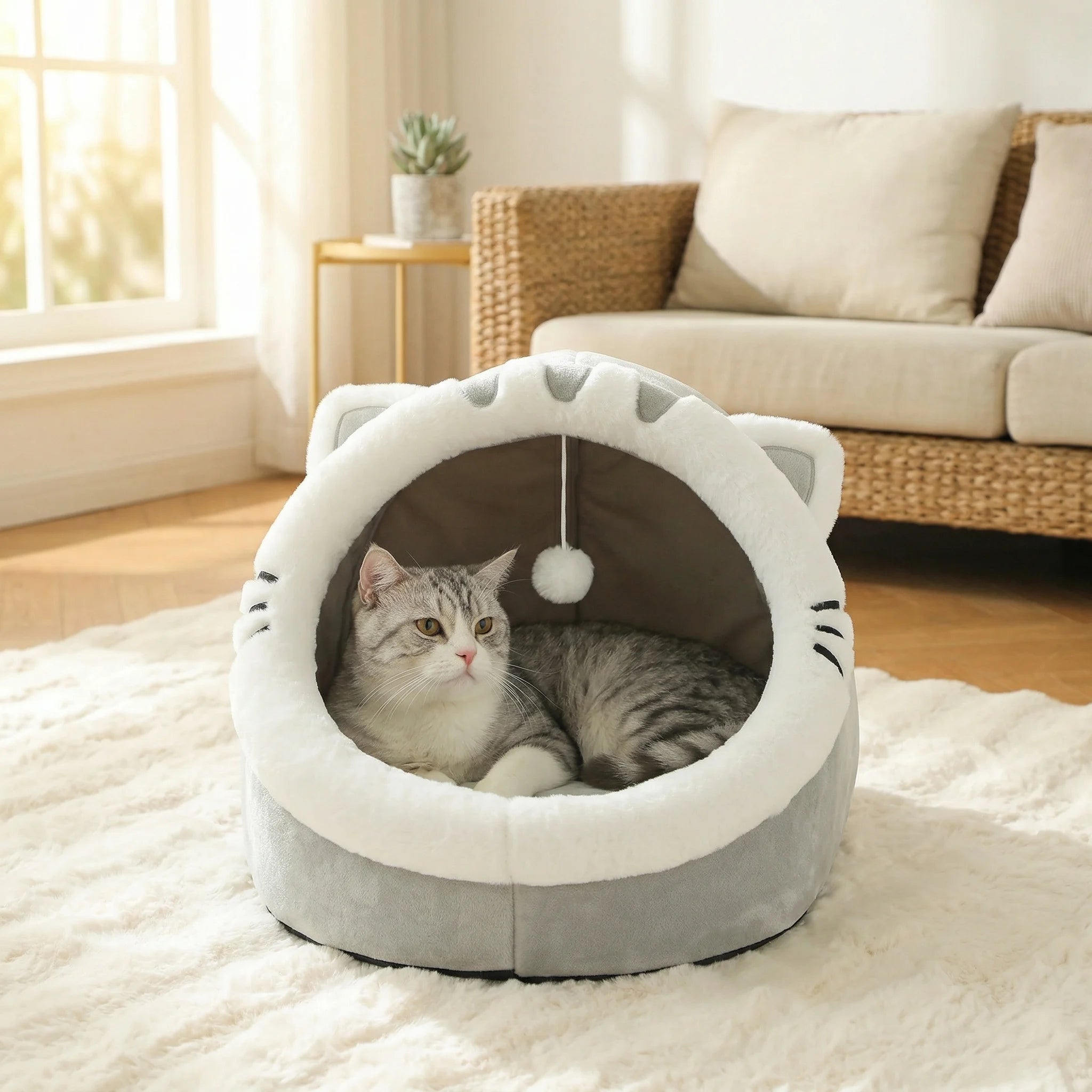 Cute and Soft Cat House Super Cat Bed